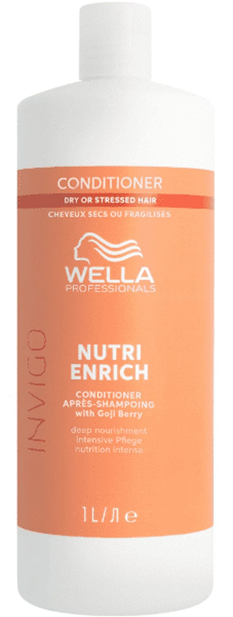 Acondicionador Cabello Seco 1000ml Nutri-Enrich Invigo Wella Professionals