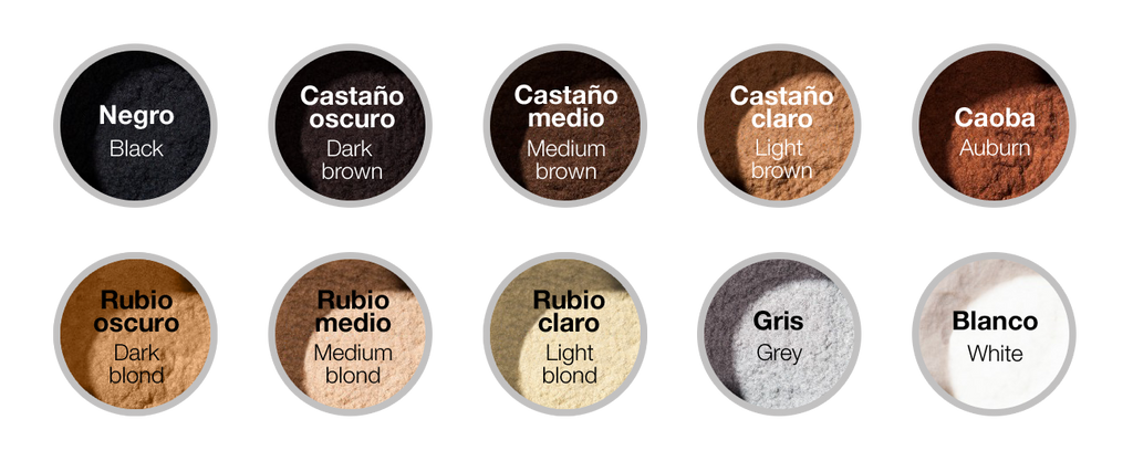 Fibras Capilares Rubio Oscuro Keratin Fibers 12,5 gr The Cosmetic Republic