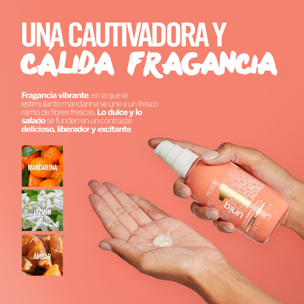Tratamiento Sin Aclarado Cabello Rizado Uniq One Revlon Professional