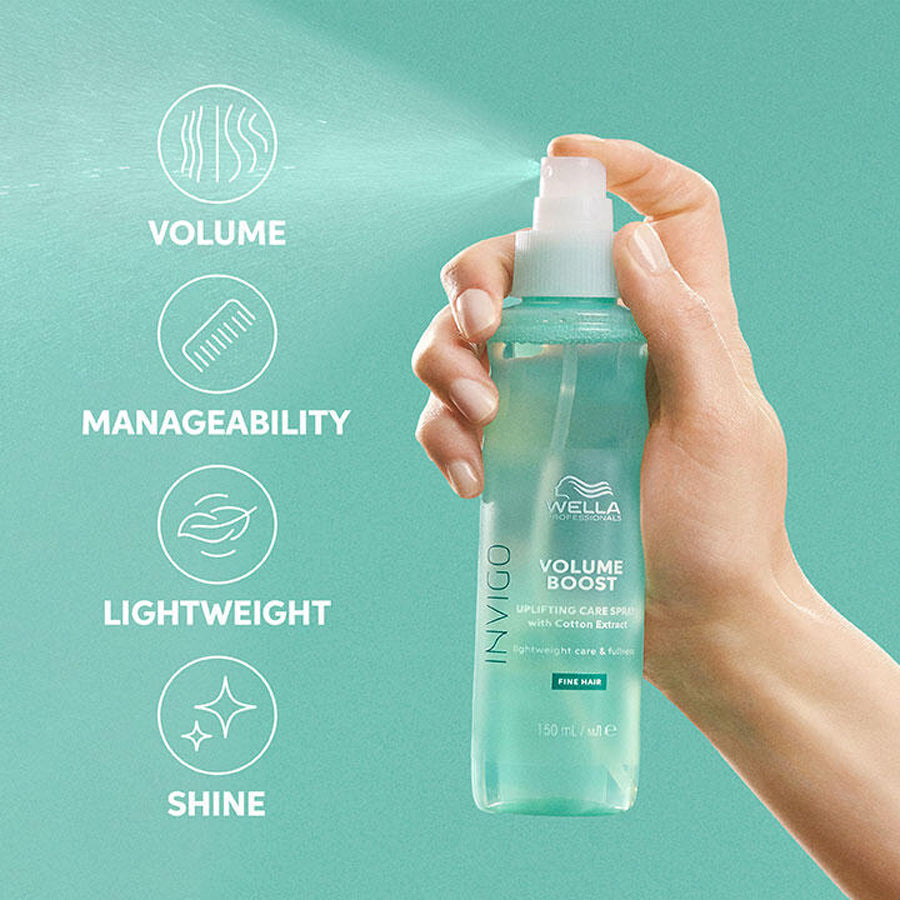 Spray Voluminizador Volume Boost Leave-In Invigo Wella Professionals