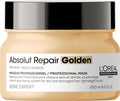 Mascarilla Dorada Absolut Repair Golden para cabellos secos y dañados L`Oréal Serie Expert