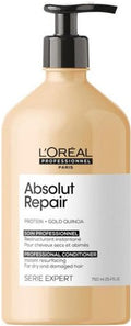 Acondicionador Absolut Repair para cabellos secos y dañados 750ml L`Oréal Serie Expert