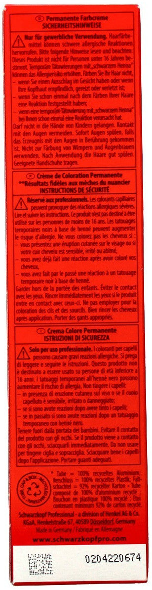 Tinte Igora Royal 8-77 Rubio Claro Cobrizo Intenso Schwarzkopf Professional