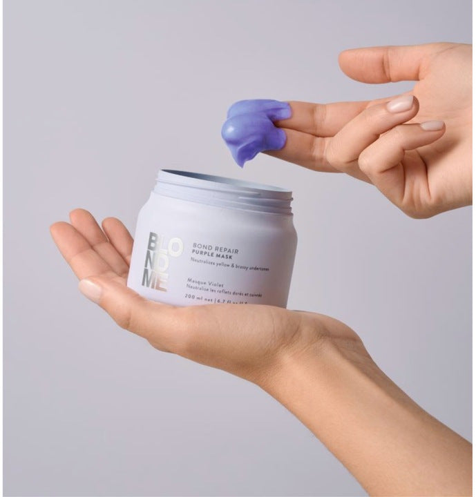 Tratamiento Morado Bond Repair BlondMe Schwarzkopf Professional