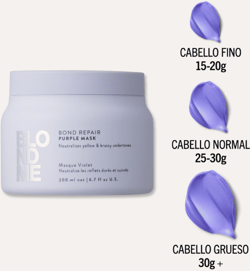 Tratamiento Morado Bond Repair BlondMe Schwarzkopf Professional
