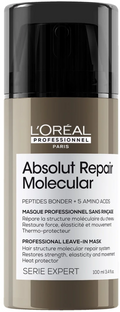 Mascarilla Sin Aclarado Reparadora Profunda Absolut Repair Molecular L'Oréal Expert