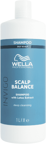 Champú Purificante para Cuero Cabelludo Graso 1000ml Invigo Scalp Balance Deep Cleansing Wella Professionals
