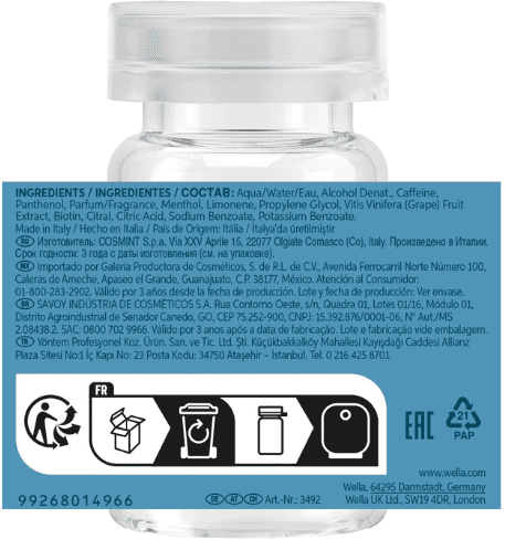 Sérum Anti-Caída para Cabello Debilitado Invigo Scalp Balance Wella Professionals