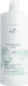 Champú Nutricurls Waves para ondas sin sulfatos 1000ml Wella Professionals
