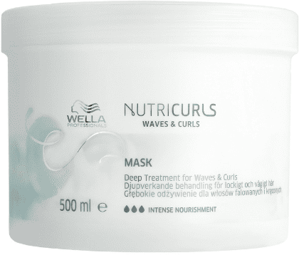 Mascarilla Tratamiento Intensivo Nutricurls rizos y ondas 500ml Wella Professionals