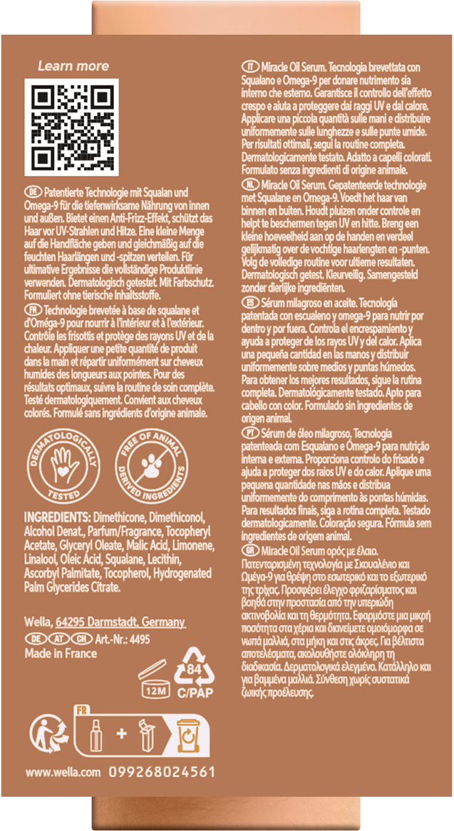 Sérum Ultimate Smooth cabello encrespado Wella Professionals