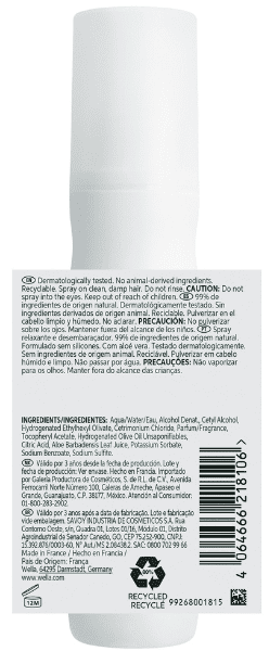 Leave-in Spray Elements Renewing Wella Professionals