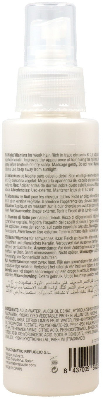 Spray Vitaminas de Noche – Night Restructuring Vitamins The Cosmetic Republic