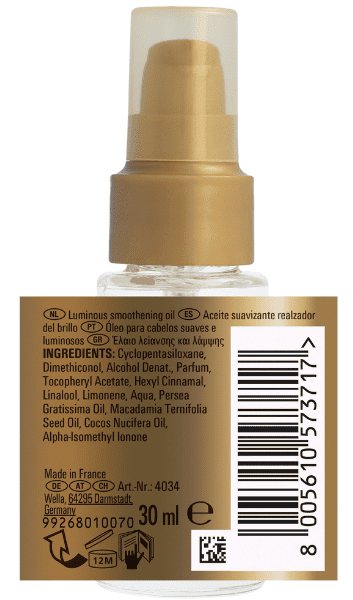 Aceite Iluminador Oil Reflections Luminous Smoothening 30ml Wella Professionals