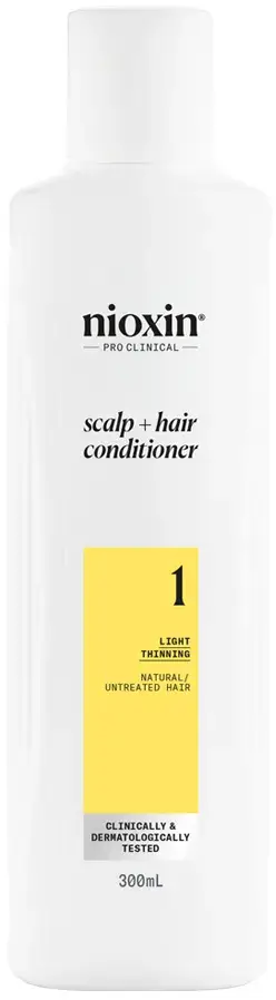 Acondicionador Engrosador para Cabello Natural con Debilitamiento Ligero Sistema 1 Nioxin
