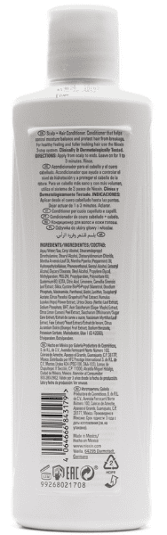 Acondicionador Engrosador para Cabello Natural con Debilitamiento Ligero Sistema 1 Nioxin