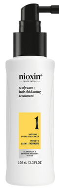 Tratamiento Engrosador para Cabello Natural con Debilitamiento Ligero Sistema 1 Nioxin