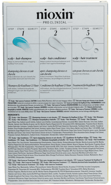 System Kit 1 Tratamiento Completo Engrosador Nioxin