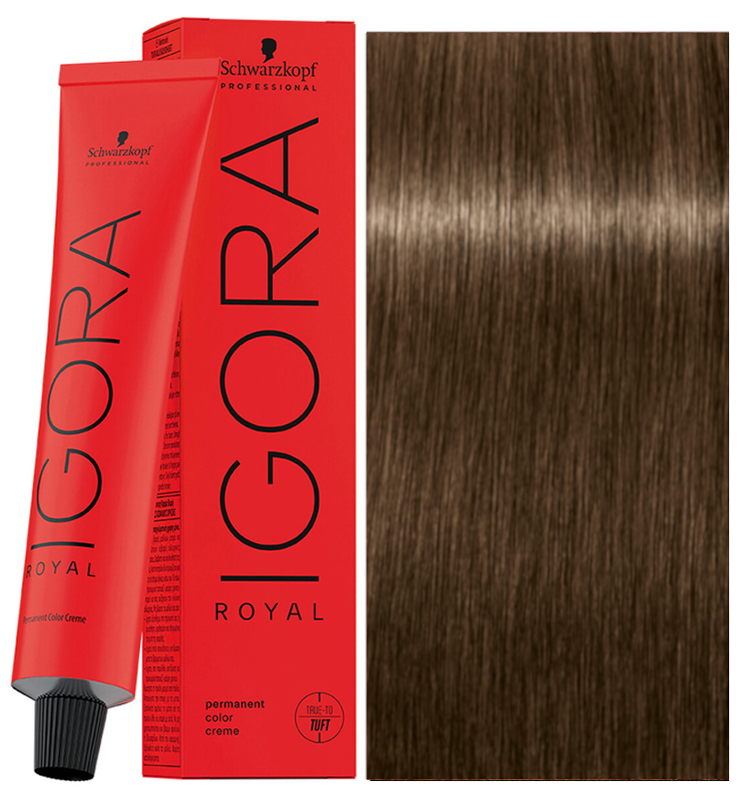 Tinte Igora Royal 6-0 Rubio Oscuro Natural Schwarzkopf Professional