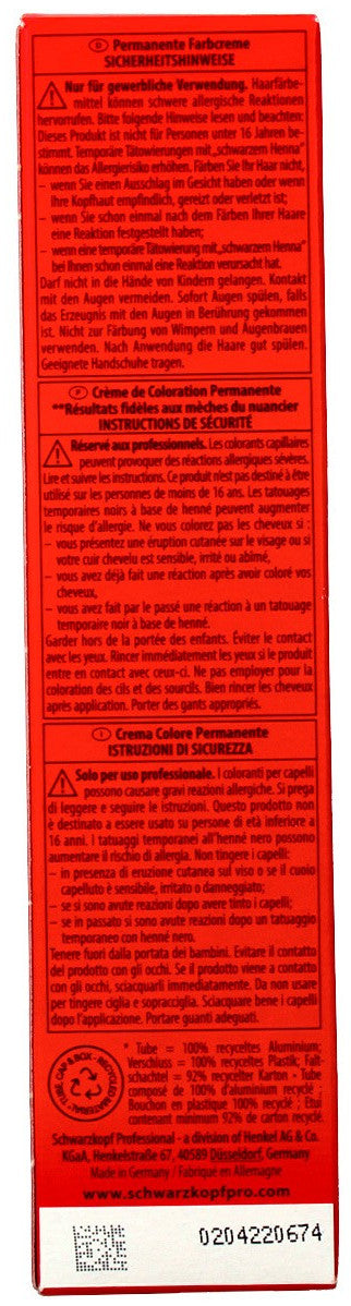 Tinte Igora Royal 7-0 Rubio Medio Natural Schwarzkopf Professional