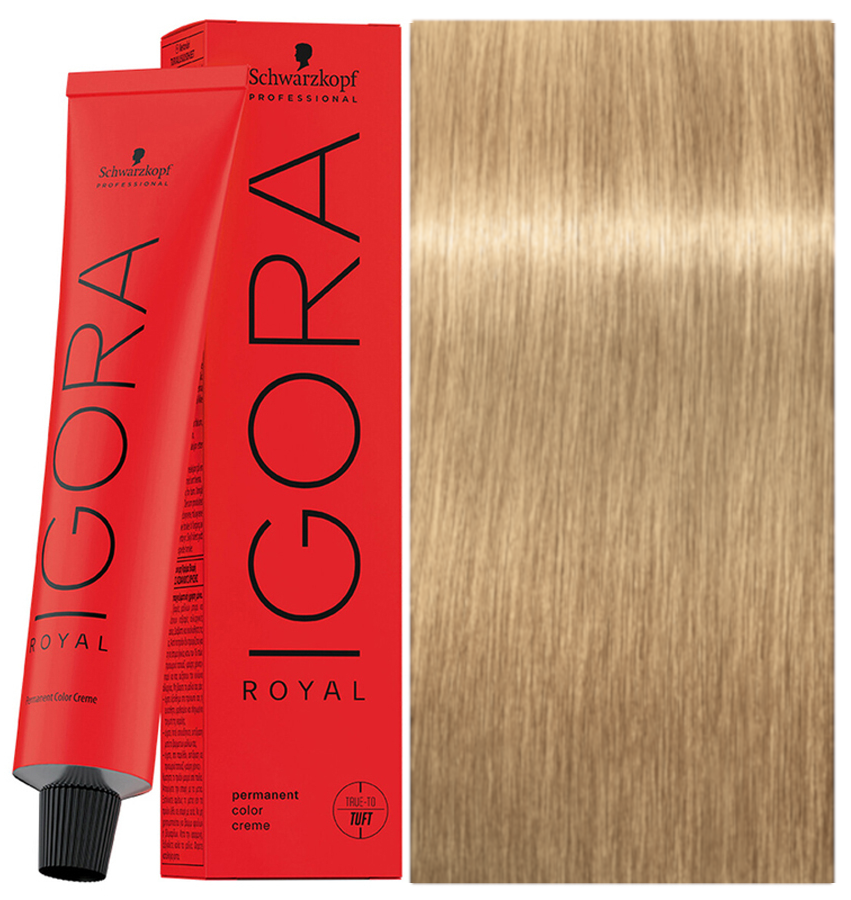 Tinte Igora Royal 9-0 Rubio Muy Claro Natural Schwarzkopf Professional