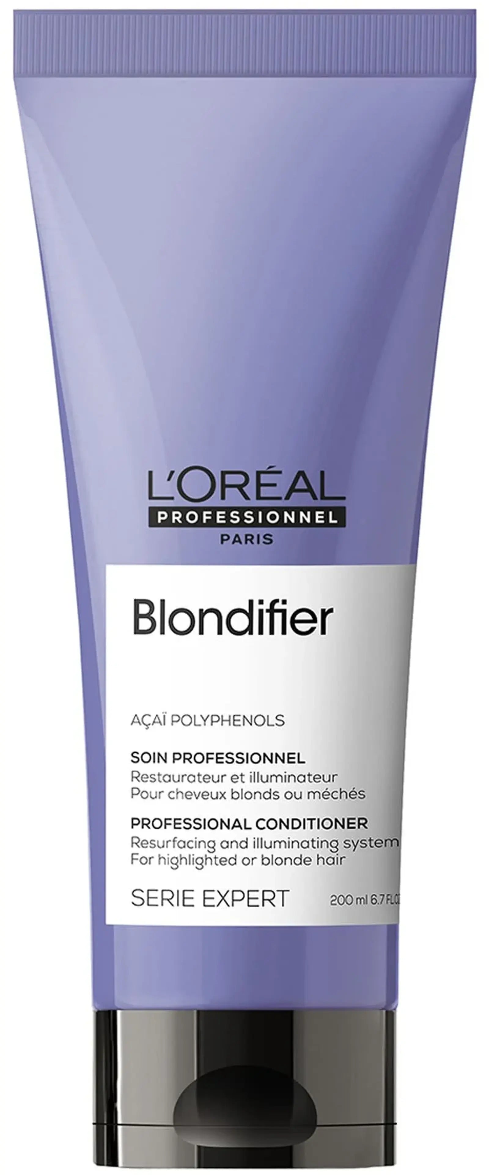 Acondicionador Blondifier Gloss Iluminador y Neutralizante L`Oréal Serie Expert