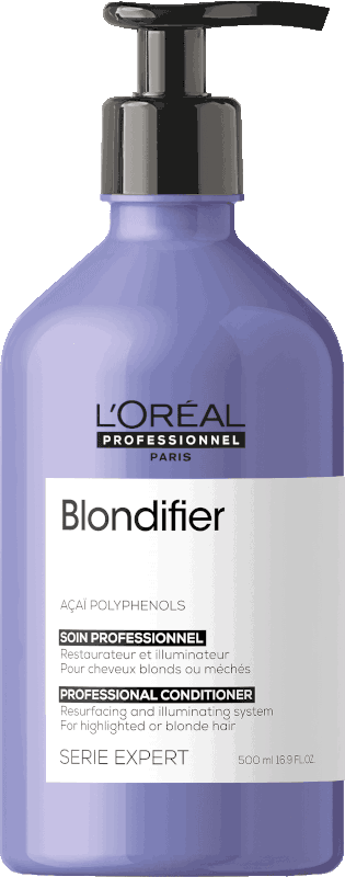 Acondicionador Blondifier Gloss Iluminador y Neutralizante 500ml L`Oréal Serie Expert