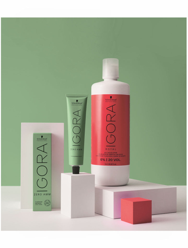 Schwarzkopf Igora Zero AMM Tinte Sin Amoníaco 60 ml