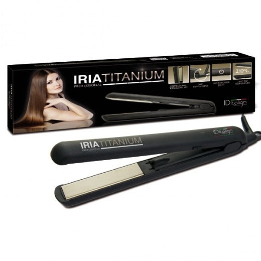 PACK PLANCHA IRIA + PROTECTOR + CEPILLO TÉRMICO ID ITALIAN DESIGN