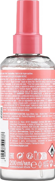 Spray Preparación Cabello Osis+ Hairbody Schwarzkopf Professional