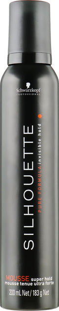 Espuma Extrafuerte Silhouette Super Hold Schwarzkopf Professional