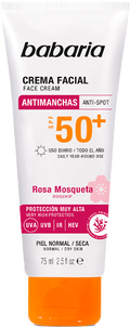 Crema Solar Anti-manchas SPF50+ Babaria