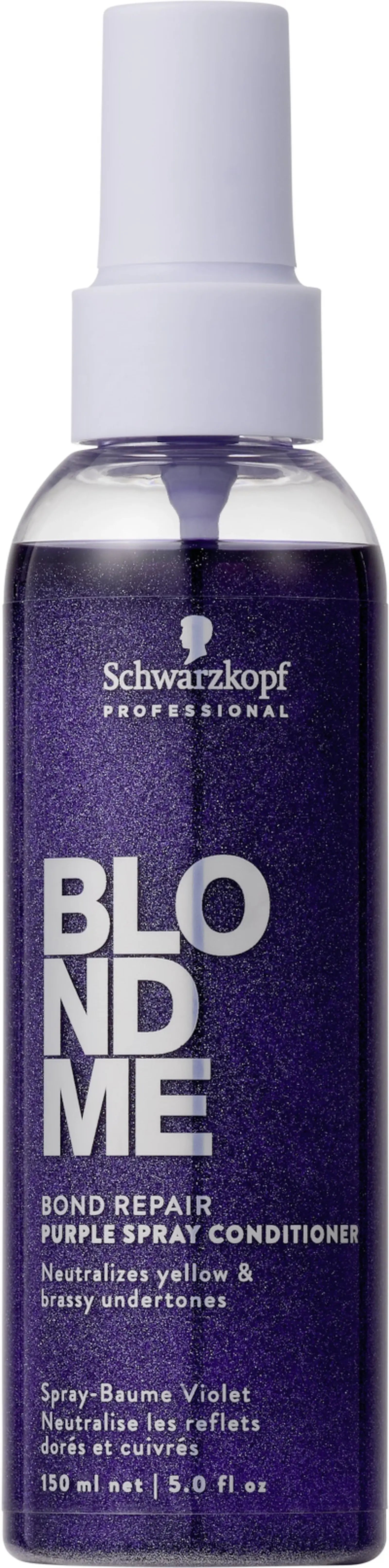 Spray Acondicionador Morado Bond Repair BLONDME Schwarzkopf Professional
