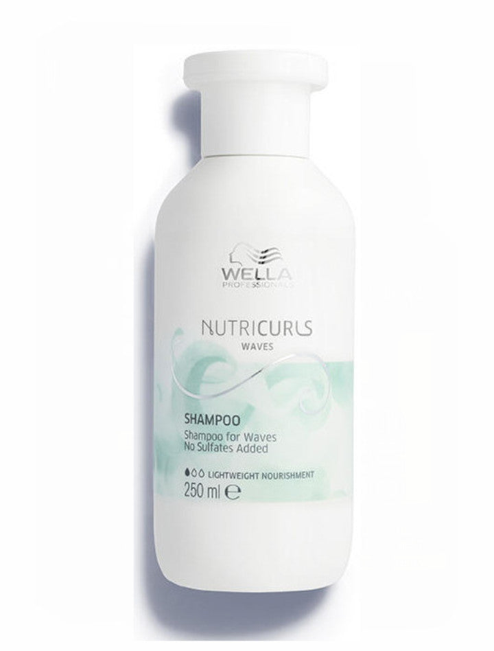 Wella Nutricurls Waves Champú para Cabello Ondulado 250 ml
