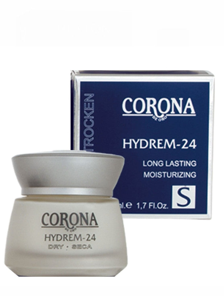 Corona de Oro Hydrem-24 Crema Hidratante para Piel Seca 50 ml