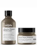 Pack Dúo L’Oréal Absolut Repair Molecular Champú 300 ml + Mascarilla 250 ml