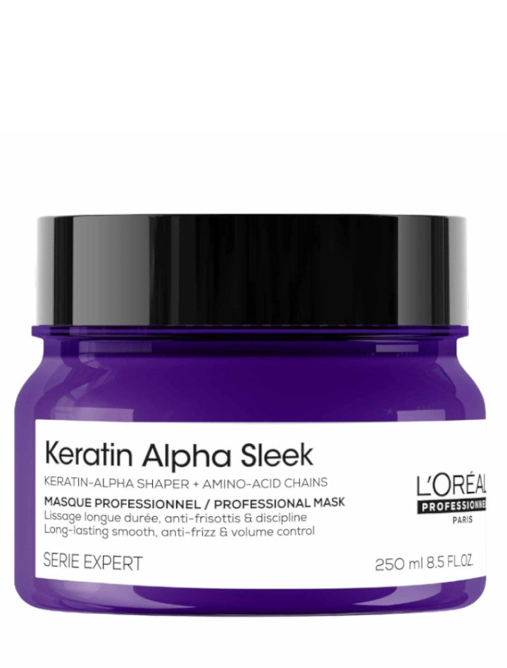 L’Oréal Professionnel Keratin Alpha Sleek Mascarilla Antiencrespamiento 250 ml