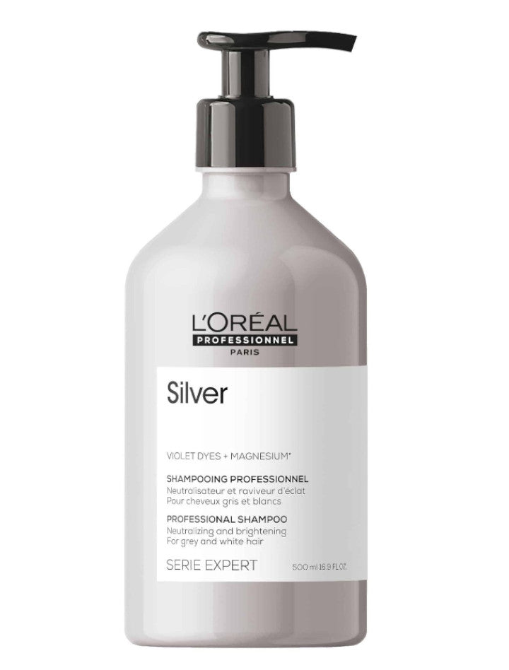 L’Oréal Professionnel Serie Expert Silver Champú Matizador para Canas 500 ml