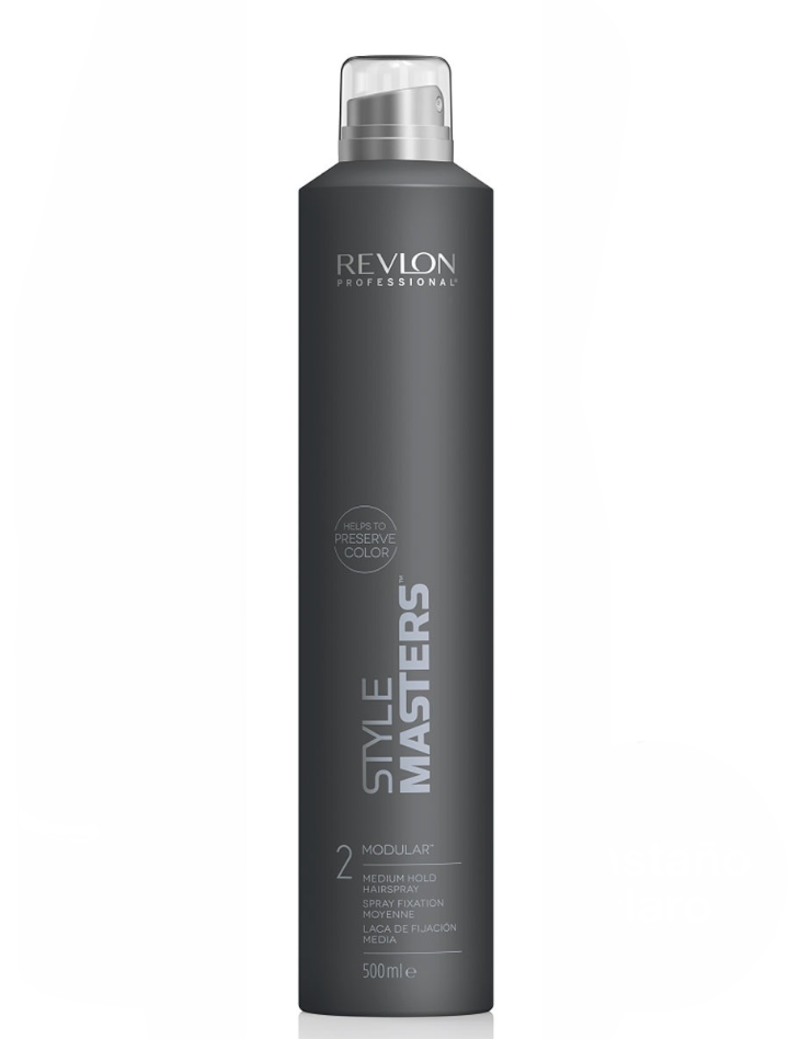 Laca de fijación media y flexible Revlon Style Masters Modular bote de 500ml
