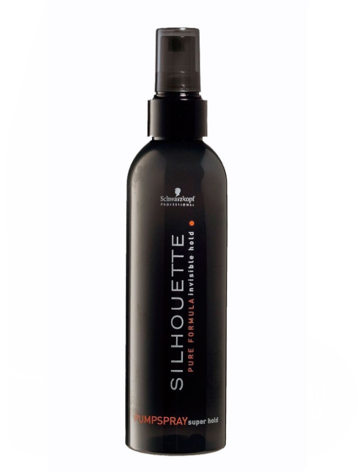 Laca sin Aerosol Silhouette Super Hold Pump Spray – Schwarzkopf Professional