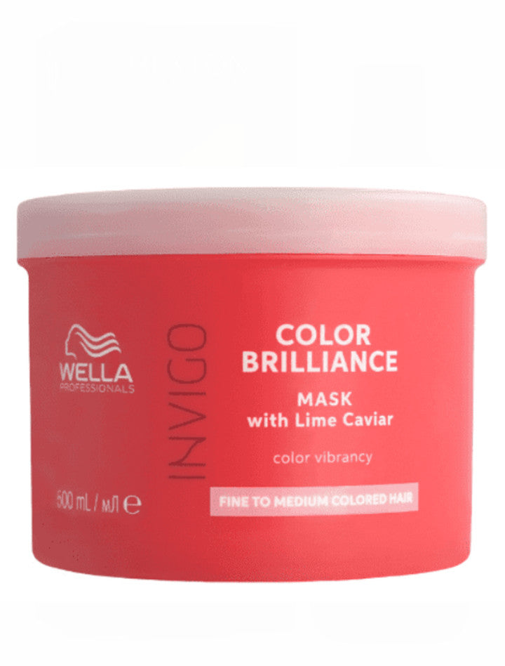 Wella Invigo Color Brilliance Mascarilla Cabello Fino 500 ml