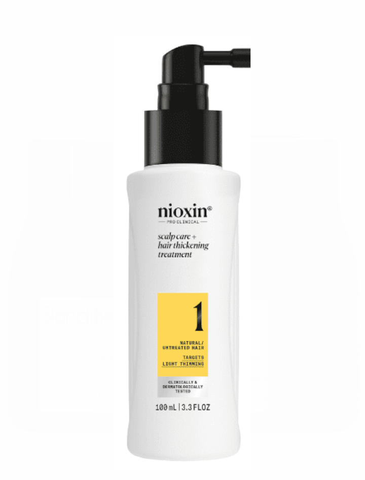 Nioxin Sistema 1 Tratamiento sin aclarado para cabello natural 100 ml