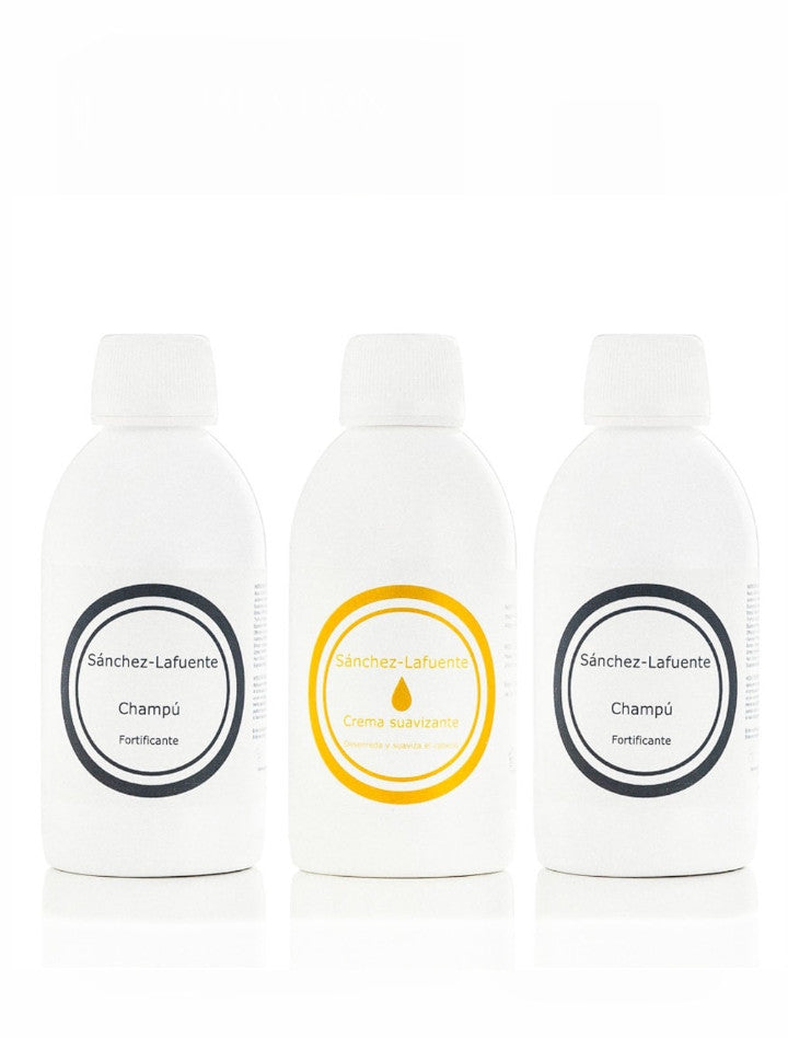 Sánchez-Lafuente Pack 2 Champús Fortificantes + Crema Suavizante 250 ml