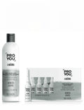 Revlon ProYou Pack Anticaída: Champú 350 ml + Ampollas 12 x 6 ml