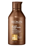 Redken All Soft Mega Curls Champú para cabello rizado seco 300 ml