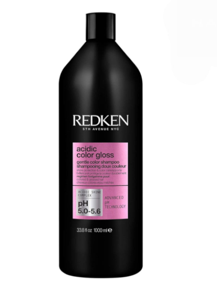 Redken Acidic Color Gloss Champú sin sulfatos para cabello teñido 1000 ml