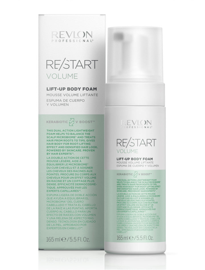 Revlon RE/START Volume Espuma de Cuerpo y Volumen 165 ml
