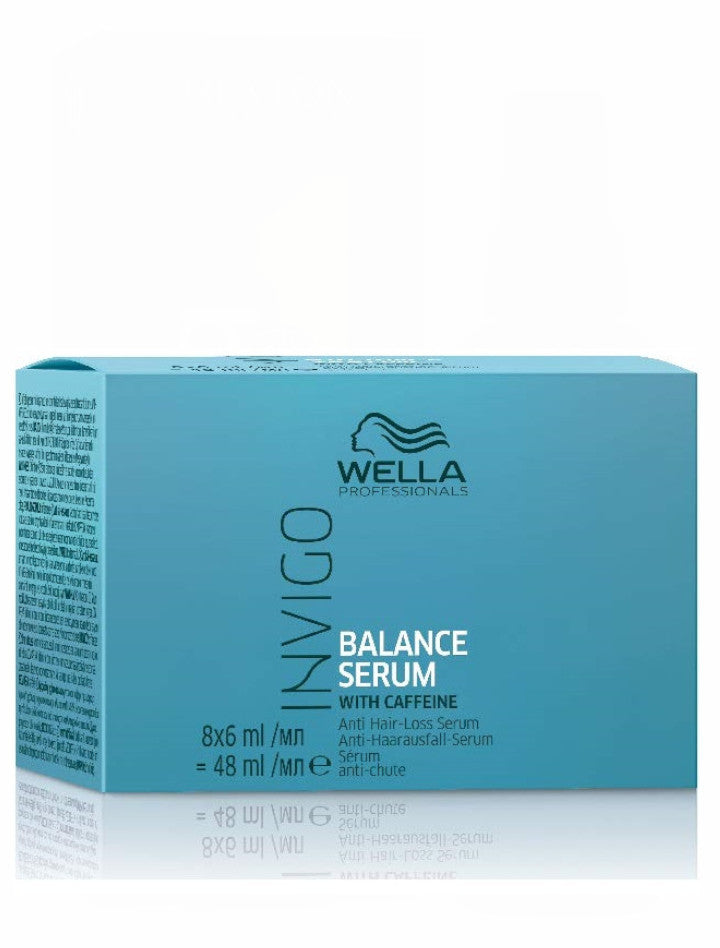 Wella Invigo Scalp Balance Sérum Anticaída Sin Aclarado 8 x 6 ml