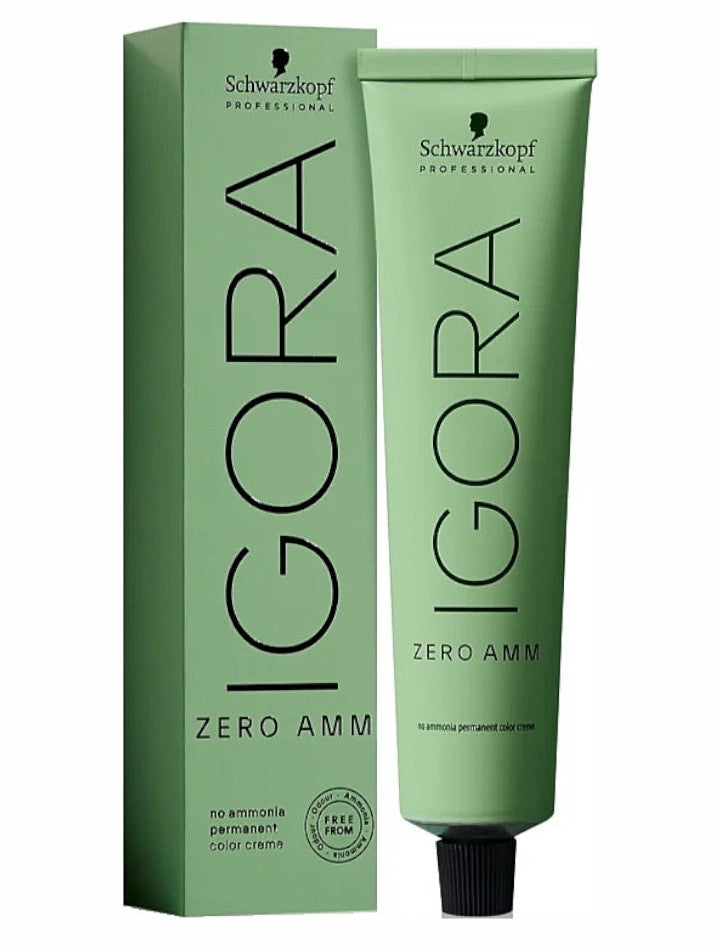 Schwarzkopf Igora Zero AMM Tinte Sin Amoníaco 60 ml