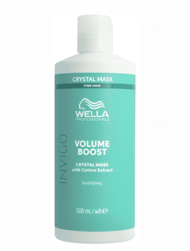 Wella Invigo Volume Boost Mascarilla Cristalina para Cabello Fino 500 ml